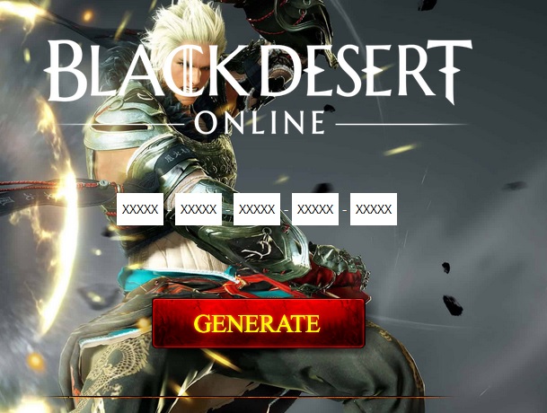 Black Desert Online CD Key Code Generator Activation